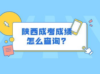 陕西成考成绩怎么查询?
