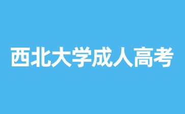 2024年西北大学成人高考考试费用是多少？