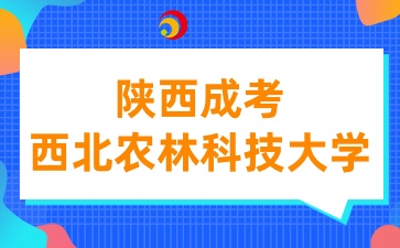 2025年陕西成考西北农林科技大学招生专业有哪些呢