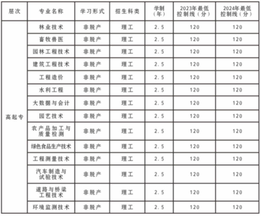 招生专业